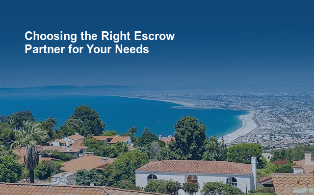 holding escrow